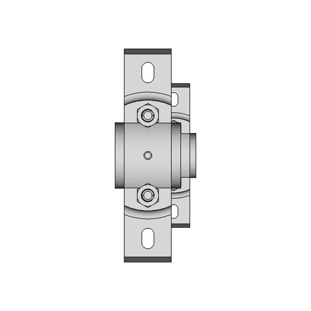 Plummer Block Assembly | High-Quality CAD Model_0_0_degree_snapshot