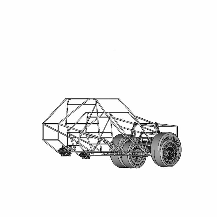 Custom Baja Assembly | High-Quality CAD Model