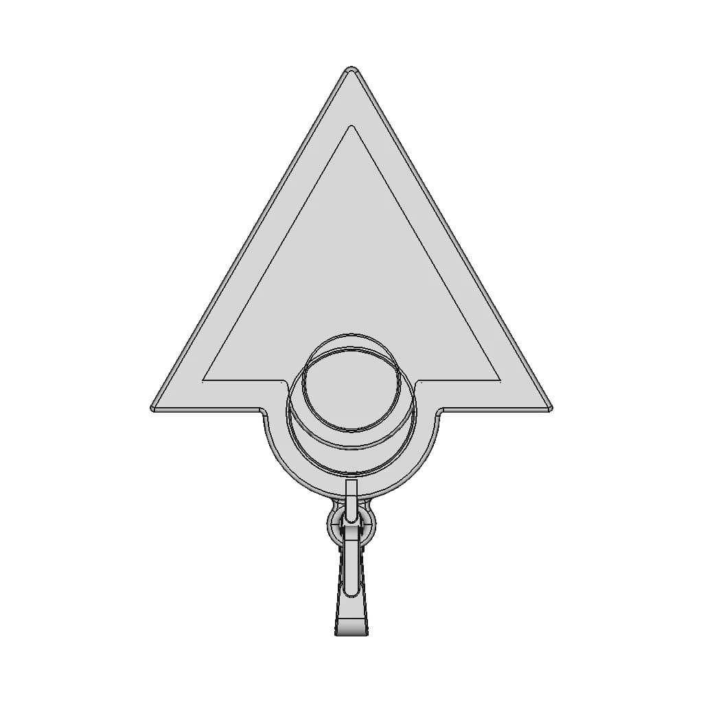 Pendant For Necklaces | 3D Engineering Design File_90_0_degree_snapshot