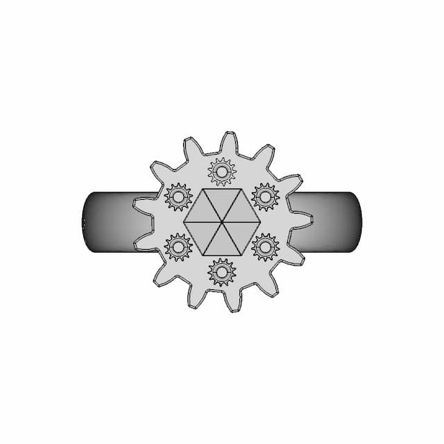 Ring #10 - Downloadable CAD Representation