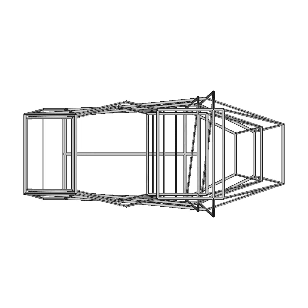 Custom Baja Chassis - Downloadable CAD Representation_270_0_degree_snapshot