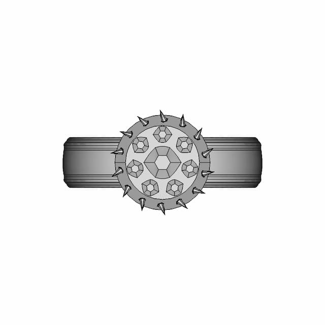 Ring #8 | High-Quality CAD Model