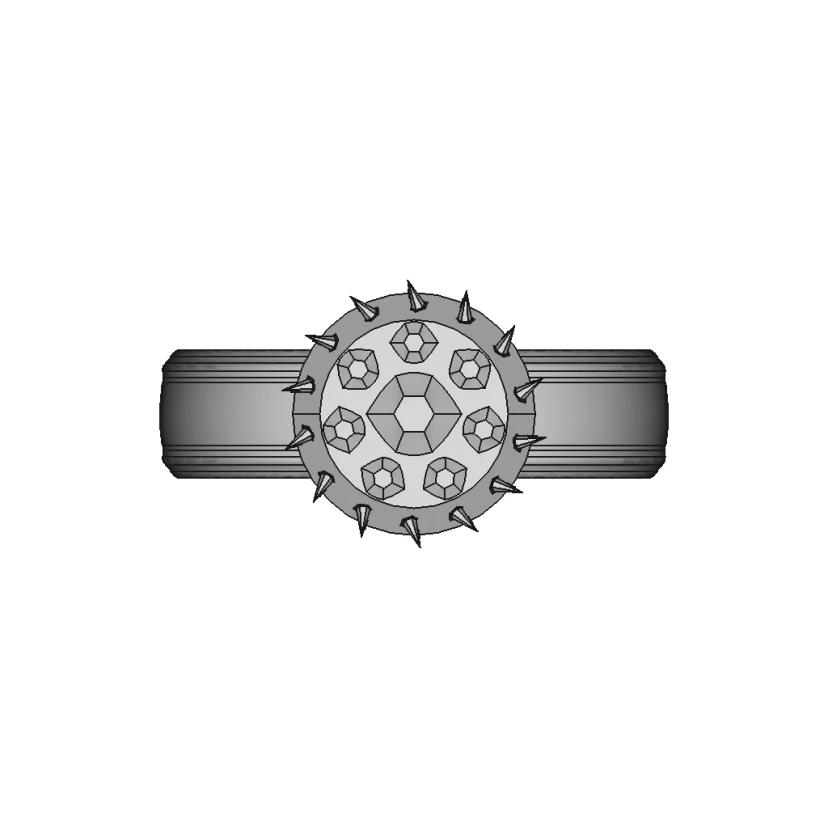 Ring #8 | High-Quality CAD Model