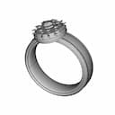 Ring #8 | High-Quality CAD Model_60_30_degree_snapshot