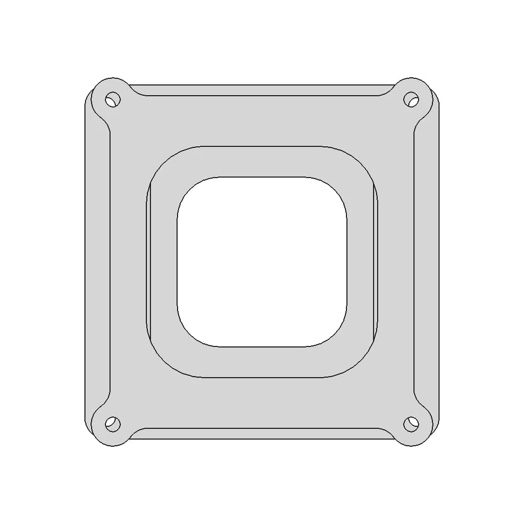 4150 To 4500 Adapter | 3D Engineering Design File_0_0_degree_snapshot