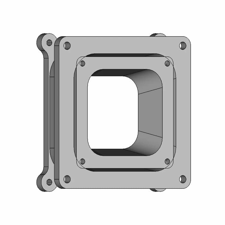 4150 To 4500 Adapter | 3D Engineering Design File