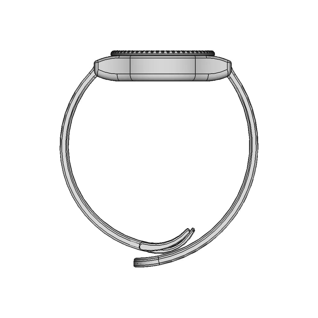 Analog Watch By Tommy Mueller - Downloadable CAD Representation_0_270_degree_snapshot