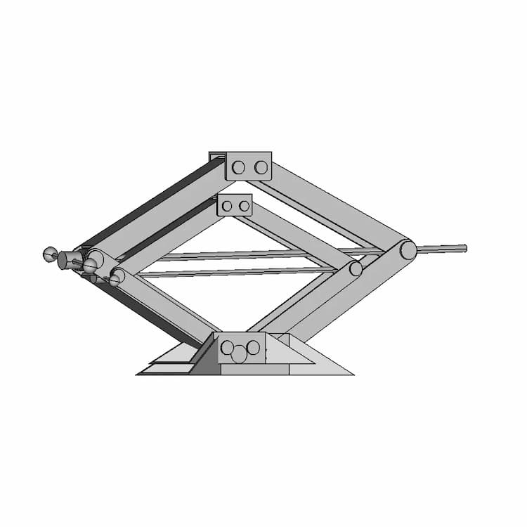 Car Jack - Downloadable CAD Representation