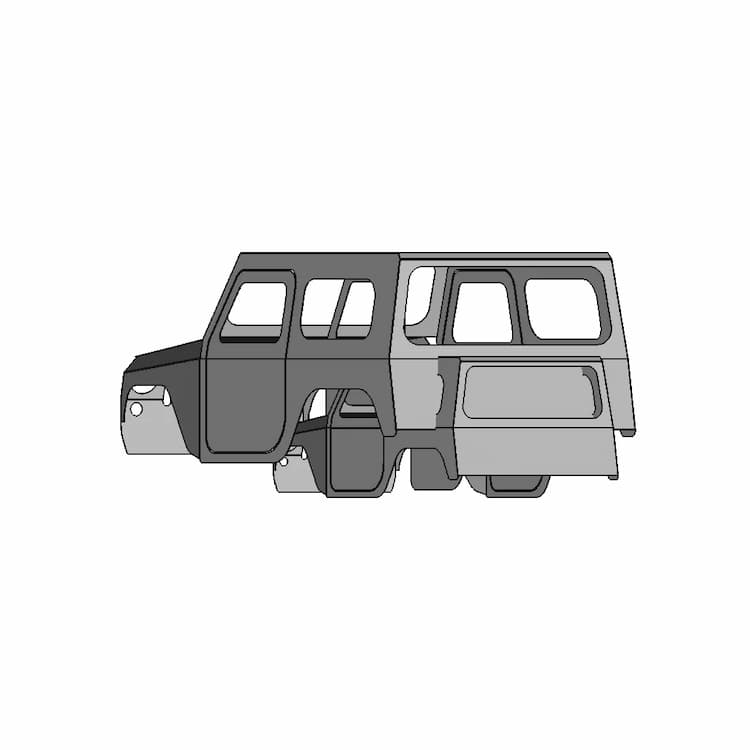 Jeep Body - Downloadable CAD Representation