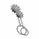 Keychain 7 | High-Quality CAD Model_60_30_degree_snapshot