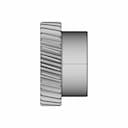 Metric Parallel Gear (Module -1) | High-Quality CAD Model_0_0_degree_snapshot