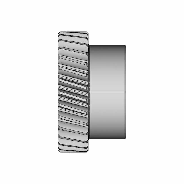Metric Parallel Gear (Module -1) | High-Quality CAD Model