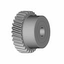 Metric Parallel Gear (Module -1) | High-Quality CAD Model_60_30_degree_snapshot