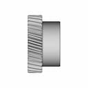 Metric Parallel Gear (Module -1) | High-Quality CAD Model_90_0_degree_snapshot