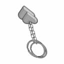 Heart Key Chain - Downloadable CAD Representation_60_30_degree_snapshot