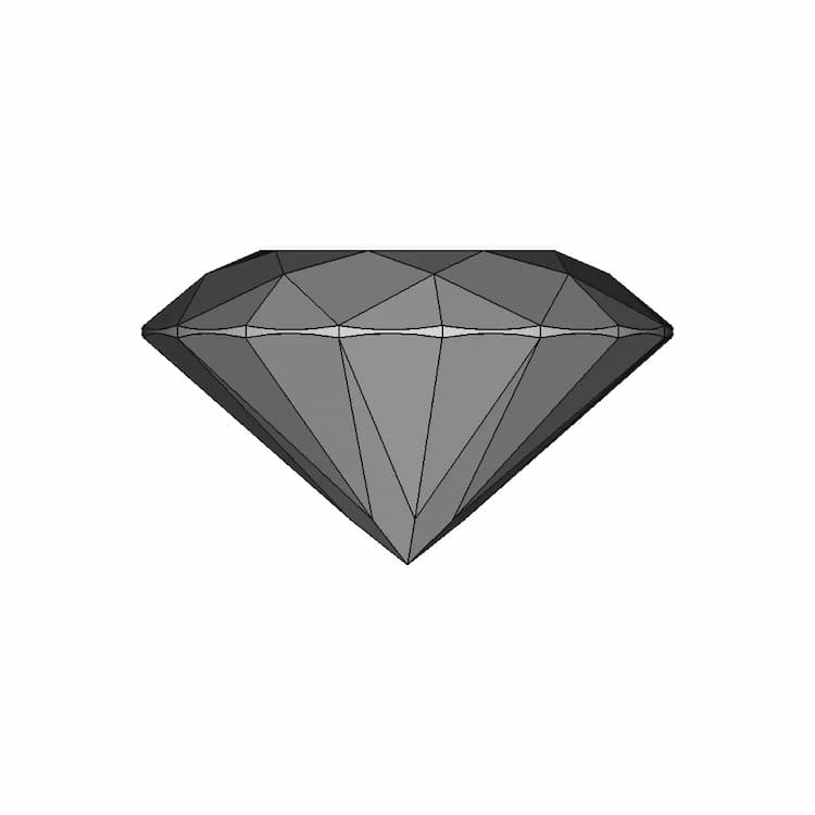 Diamond (Round Brilliant Cut) | 3D Engineering Design File