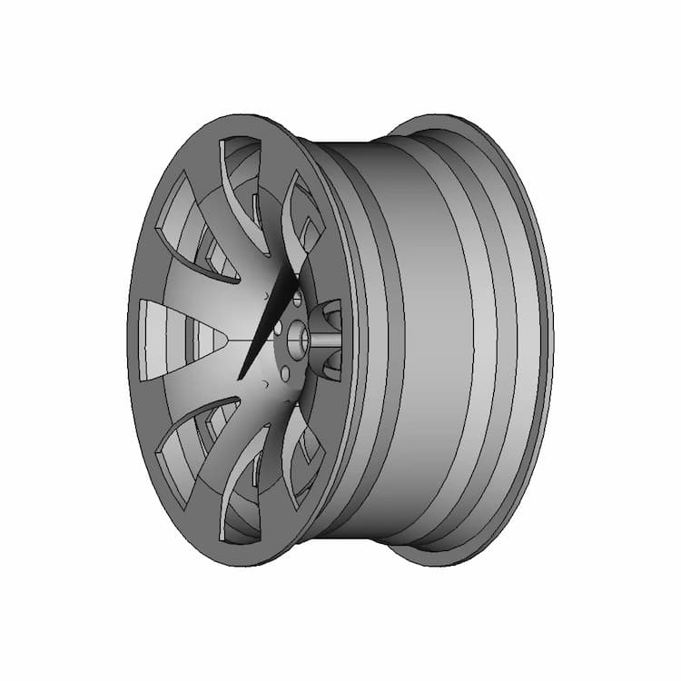 Rim Car | 3D Engineering Design File