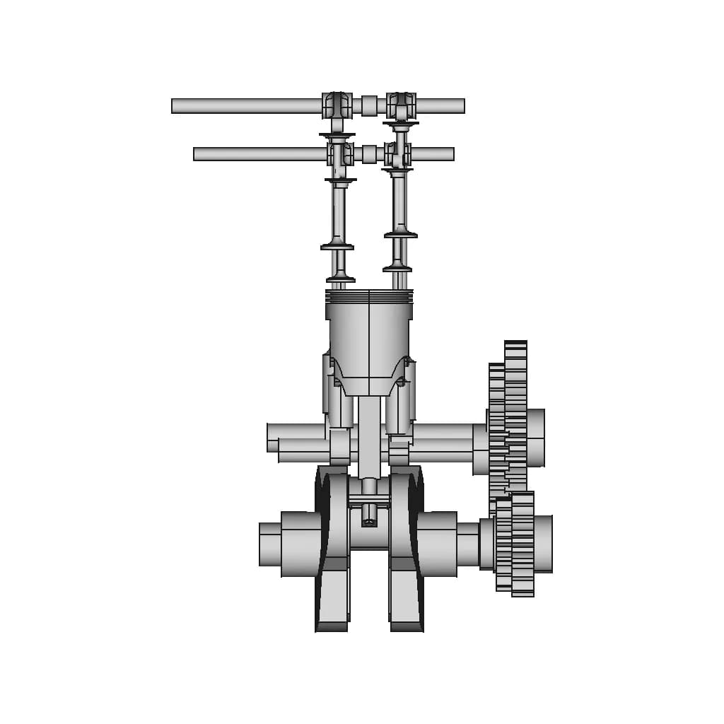 Ic Engine | High-Quality CAD Model_0_90_degree_snapshot
