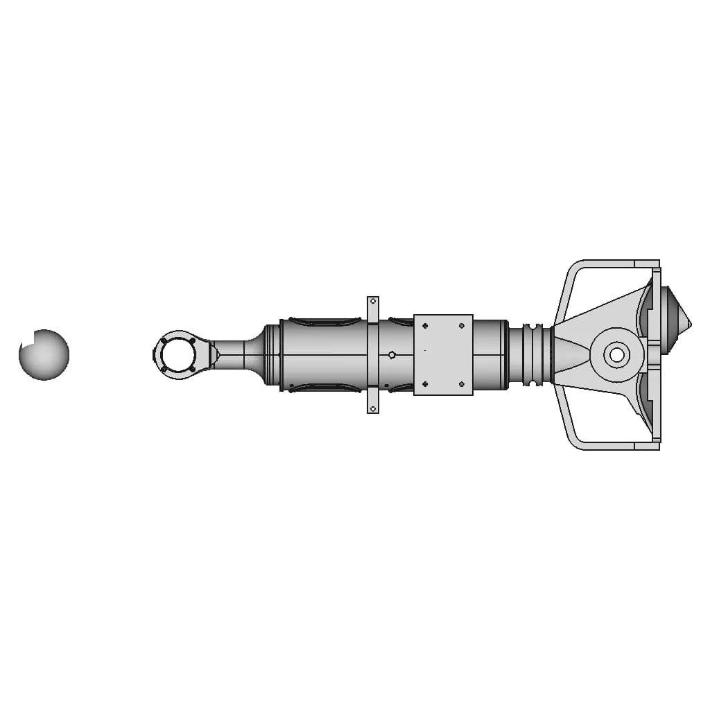 Аппарат Тяговый Поглащающий - Standard Mechanical Component_270_0_degree_snapshot
