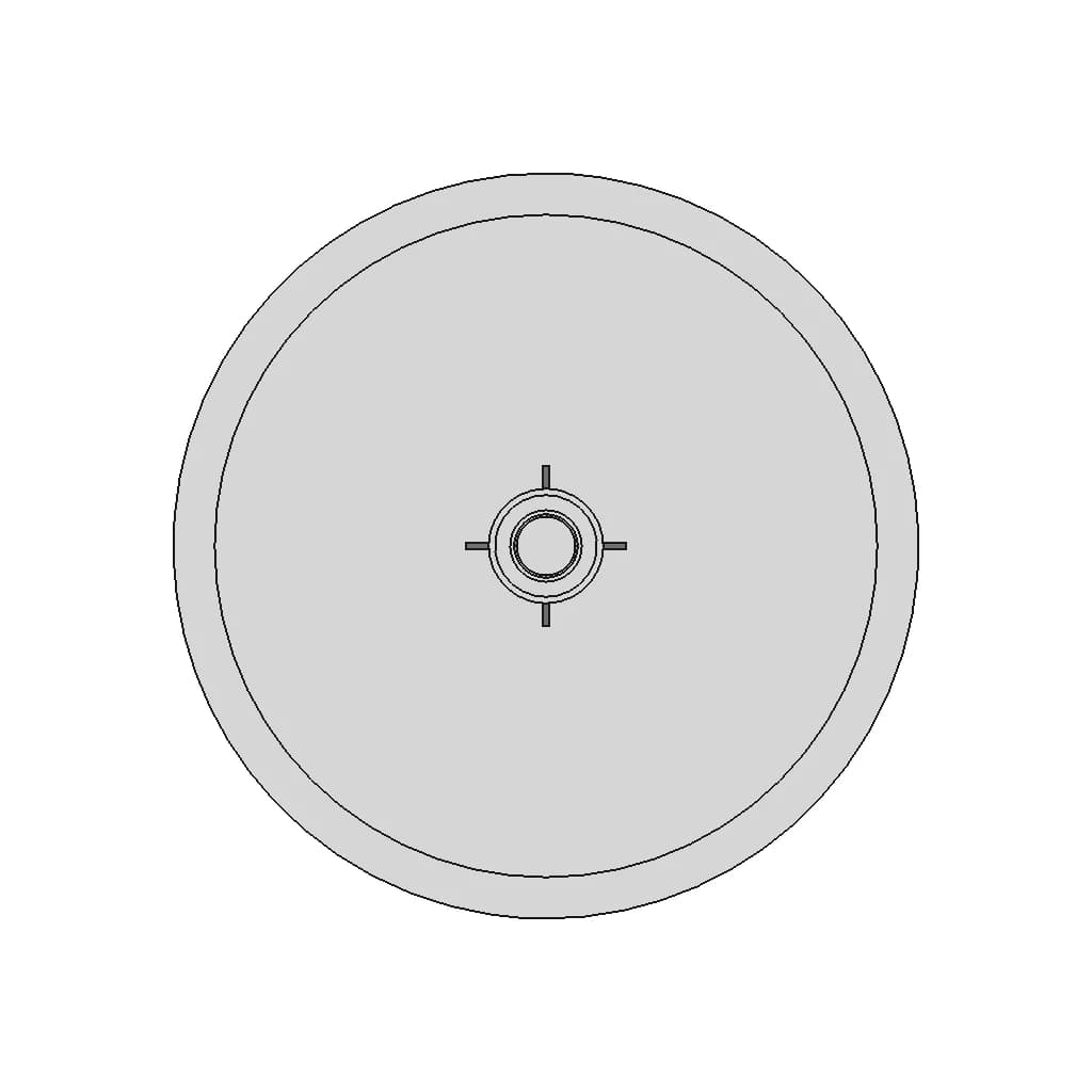 Ev Vehicle Push Start Button | High-Quality CAD Model_90_0_degree_snapshot