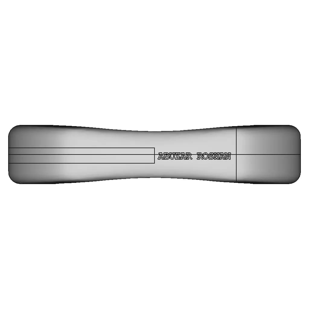 Car Door Handle | High-Quality CAD Model_270_0_degree_snapshot