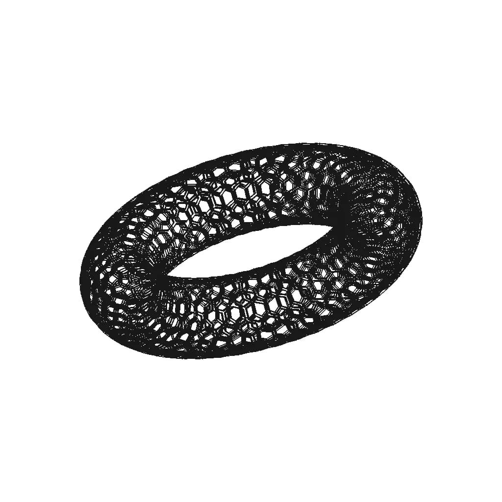 Hexa Ring | High-Quality CAD Model_60_30_degree_snapshot