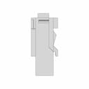 Mta_Holder_0100390_Maxival_Fuse | 3D Engineering Design File_0_90_degree_snapshot