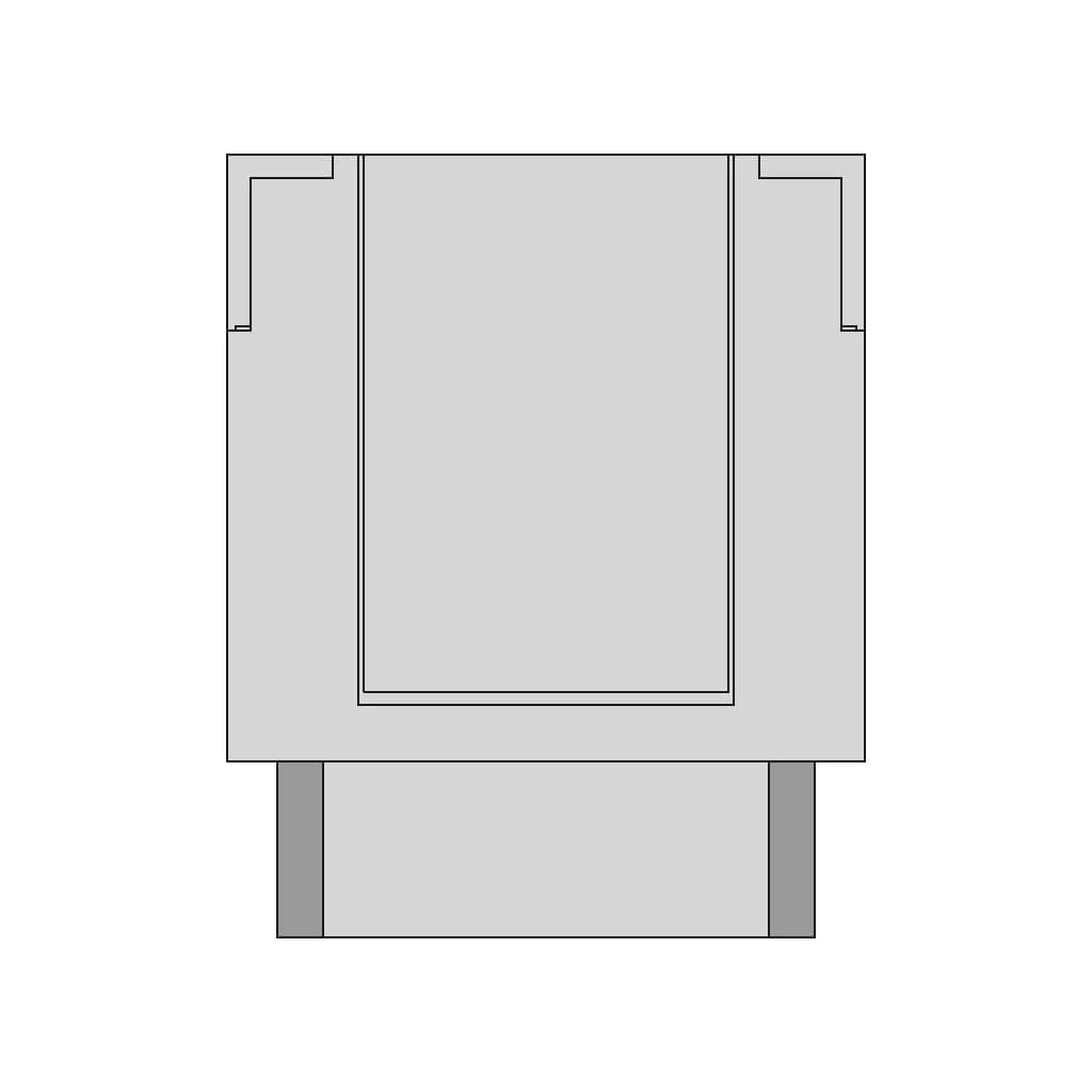 Mta_Holder_0100400_Unival_Fuse - Standard Mechanical Component_0_90_degree_snapshot