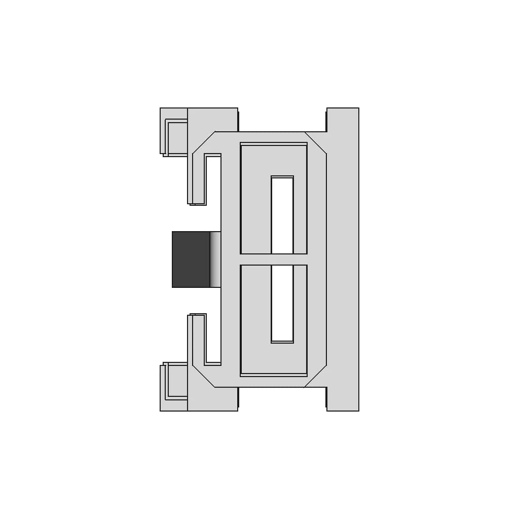 Mta_Holder_0100400_Unival_Fuse - Standard Mechanical Component_90_0_degree_snapshot