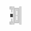 Mta_Holder_0100400_Unival_Fuse - Standard Mechanical Component_90_0_degree_snapshot