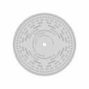 9 Bit Encoder Disc | 3D Engineering Design File_270_0_degree_snapshot