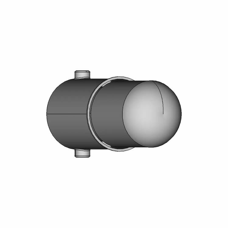 Light Bulb T4W 24V - Ba9S | High-Quality CAD Model