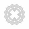 Motorcycle Brake Disc - Wavy - Standard Mechanical Component_270_0_degree_snapshot