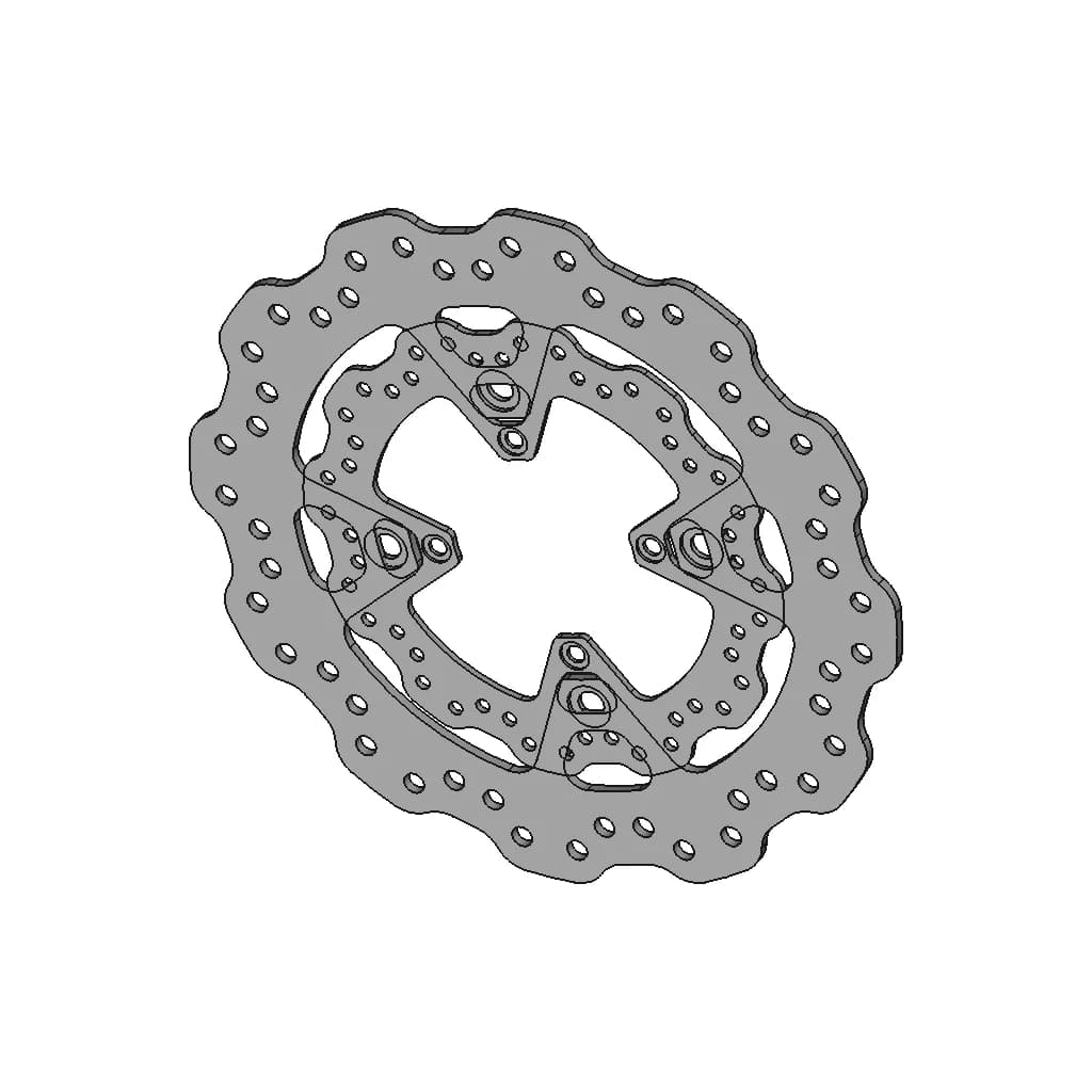 Motorcycle Brake Disc - Wavy - Standard Mechanical Component_60_30_degree_snapshot