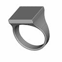 Signet Ring | High-Quality CAD Model_60_30_degree_snapshot