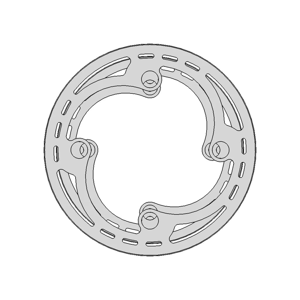 Motorcycle Brake Disc - Circular - Downloadable CAD Representation_270_0_degree_snapshot