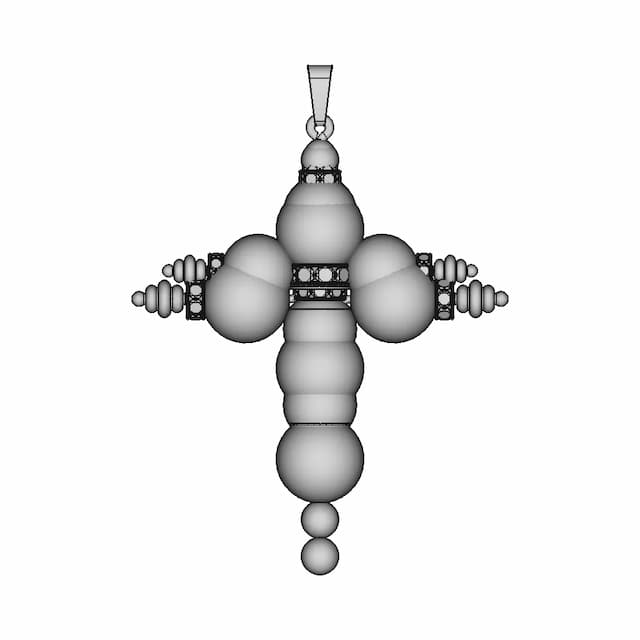 Cross Pendant - Standard Mechanical Component