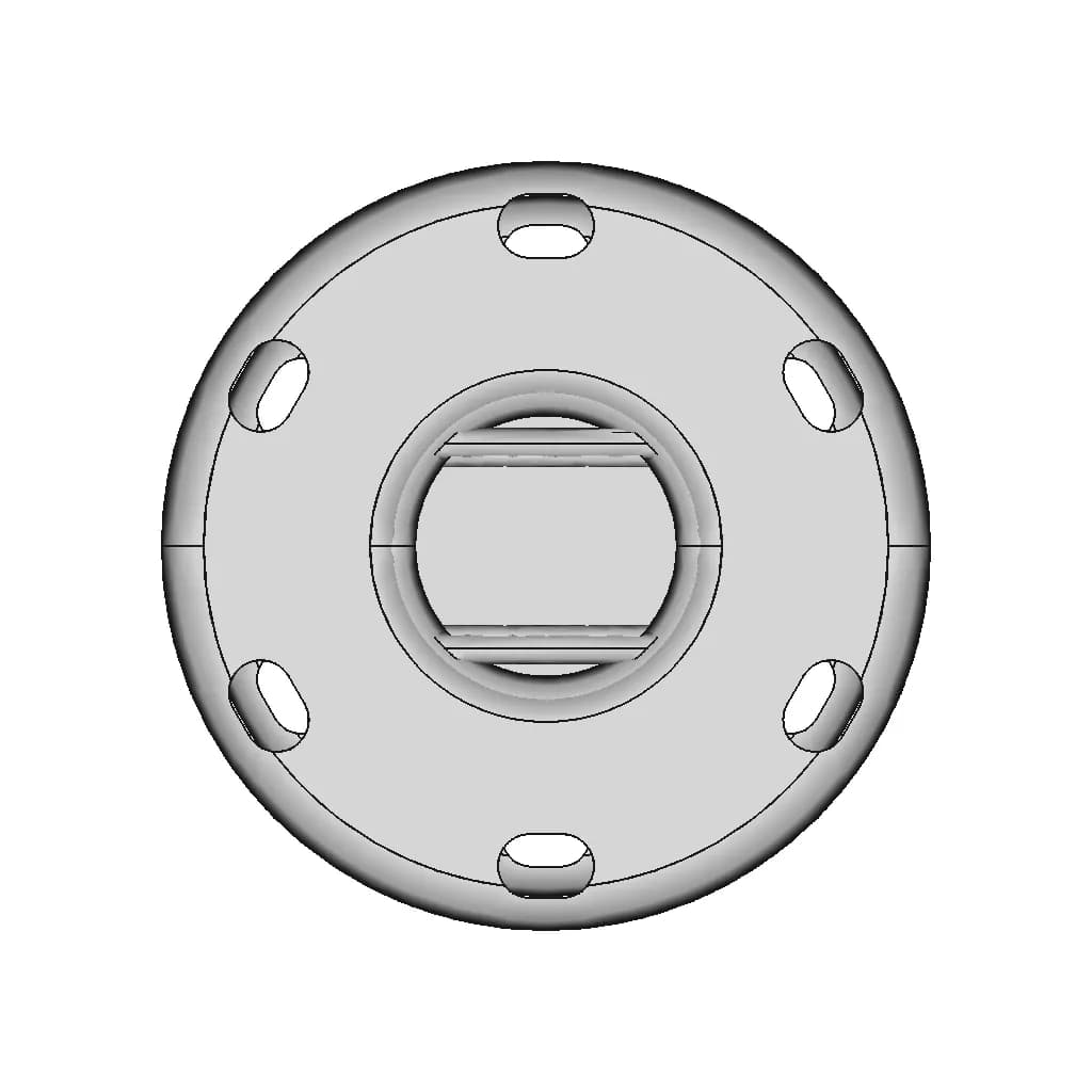 Snap Female - Downloadable CAD Representation_0_0_degree_snapshot