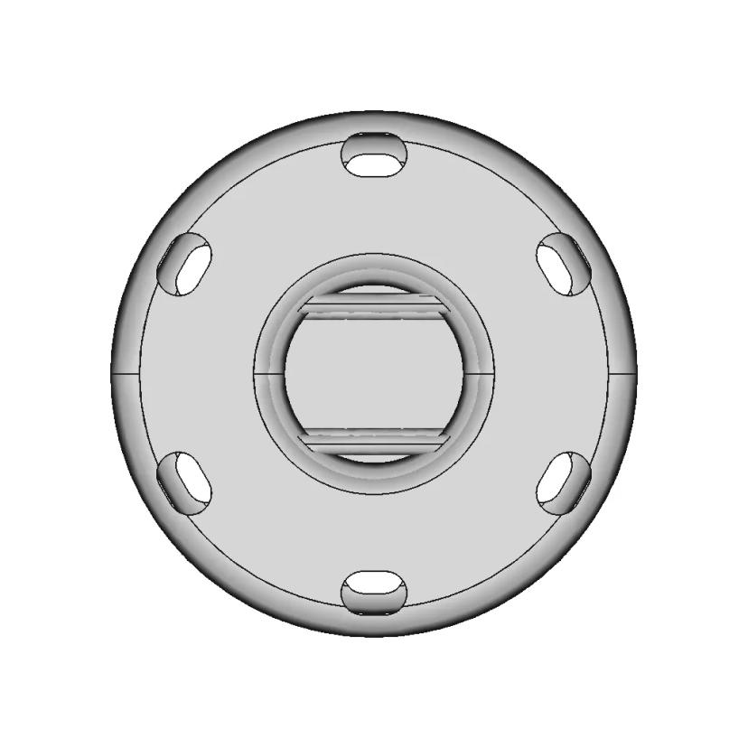 Snap Female - Downloadable CAD Representation
