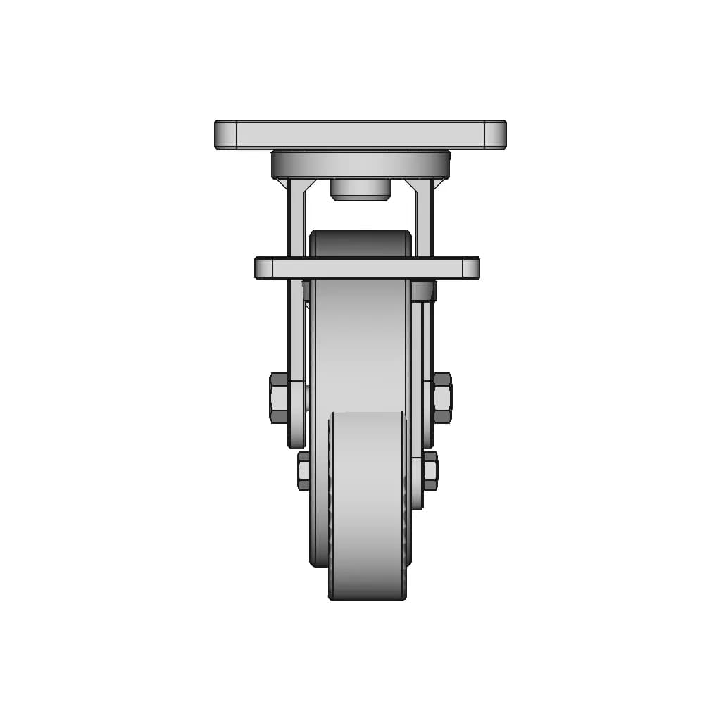 Iron And Polyurethane Wheel - Downloadable CAD Representation_90_0_degree_snapshot
