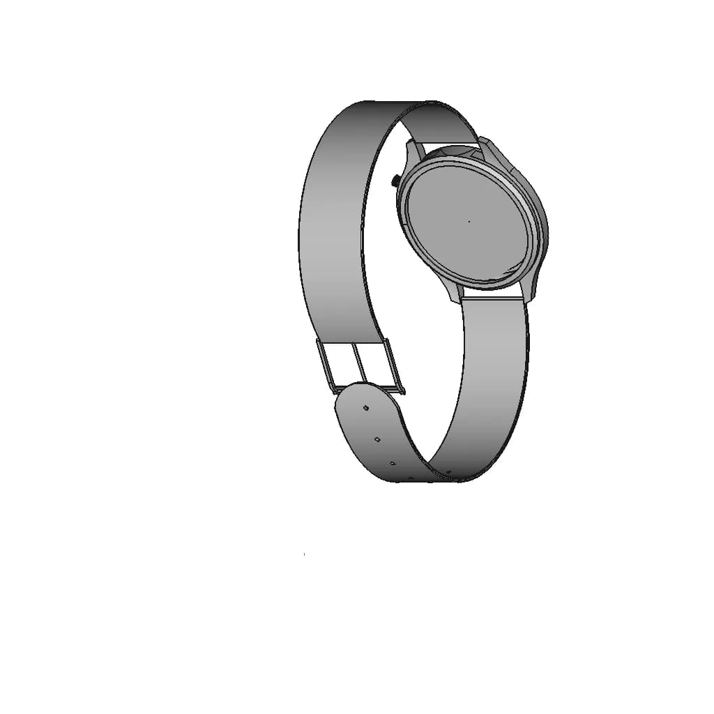Analogue Wrist Watch - Standard Mechanical Component_60_30_degree_snapshot