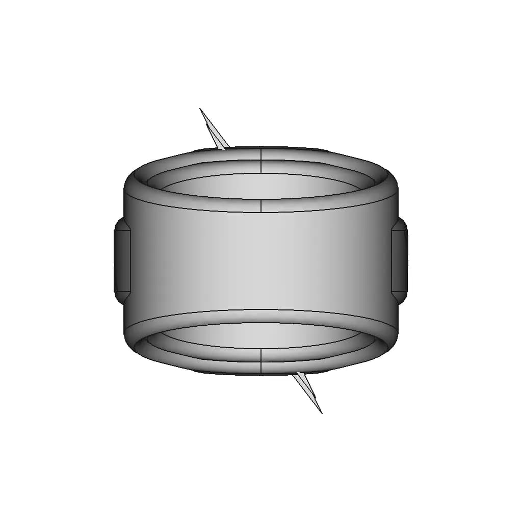 Flash Ring 2.0 | High-Quality CAD Model_90_0_degree_snapshot