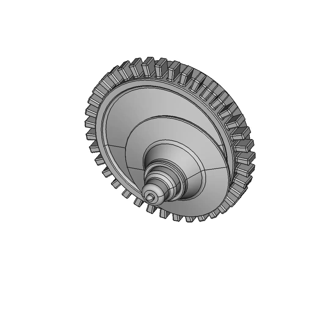 Earring - Standard Mechanical Component_60_30_degree_snapshot