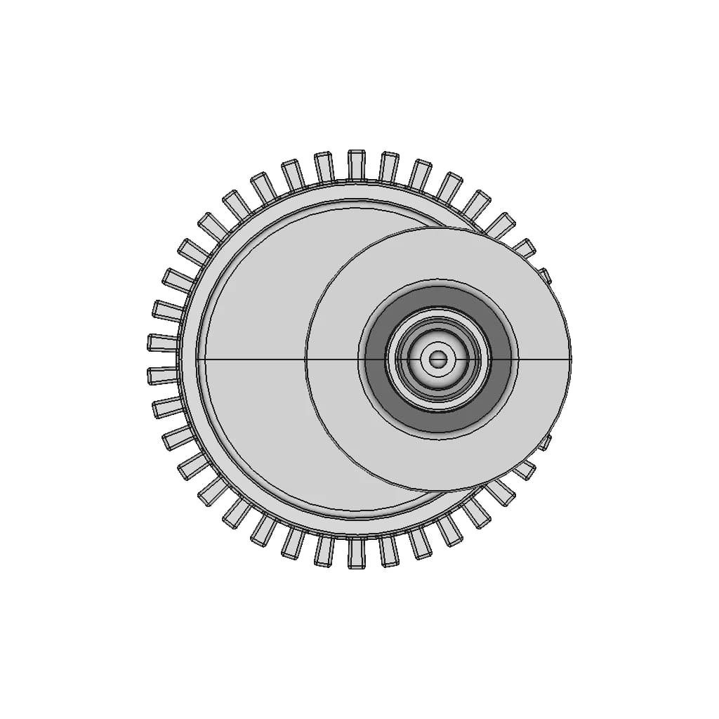 Earring - Standard Mechanical Component_90_0_degree_snapshot