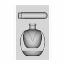 Bottle Glass - Cannabis Oil Packaging - Boud. | 3D Engineering Design File_0_0_degree_snapshot