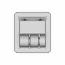 Isuzu D-Max Gen6 Console Money Tray | High-Quality CAD Model_0_0_degree_snapshot