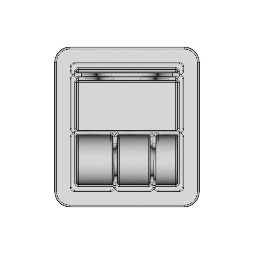 Isuzu D-Max Gen6 Console Money Tray | High-Quality CAD Model