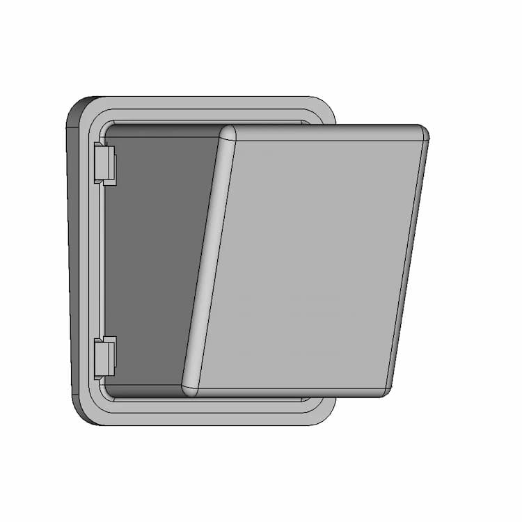 Isuzu D-Max Gen6 Console Money Tray | High-Quality CAD Model
