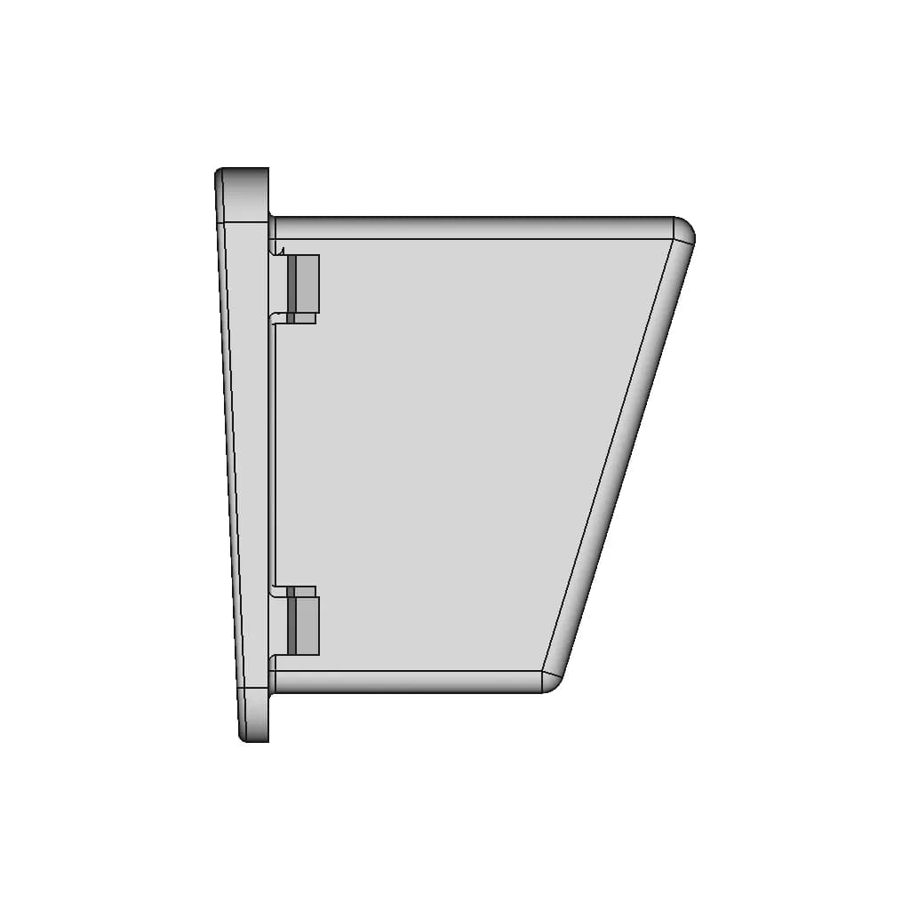 Isuzu D-Max Gen6 Console Money Tray | High-Quality CAD Model_0_90_degree_snapshot