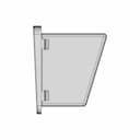 Isuzu D-Max Gen6 Console Money Tray | High-Quality CAD Model_0_90_degree_snapshot
